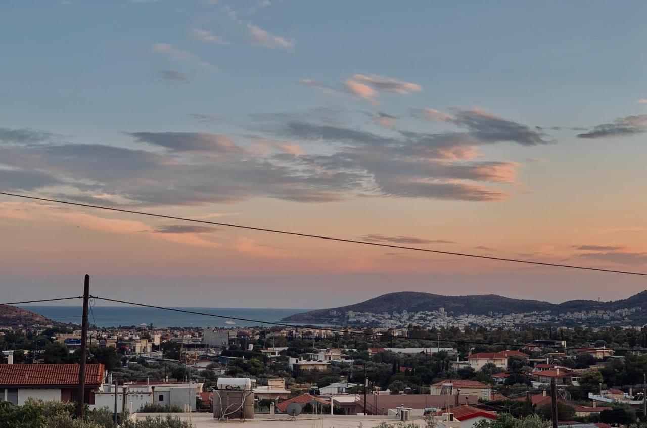 Thelfi Luxury Studio In Attica - Close To Varkiza Beach - Sea View Вари Экстерьер фото
