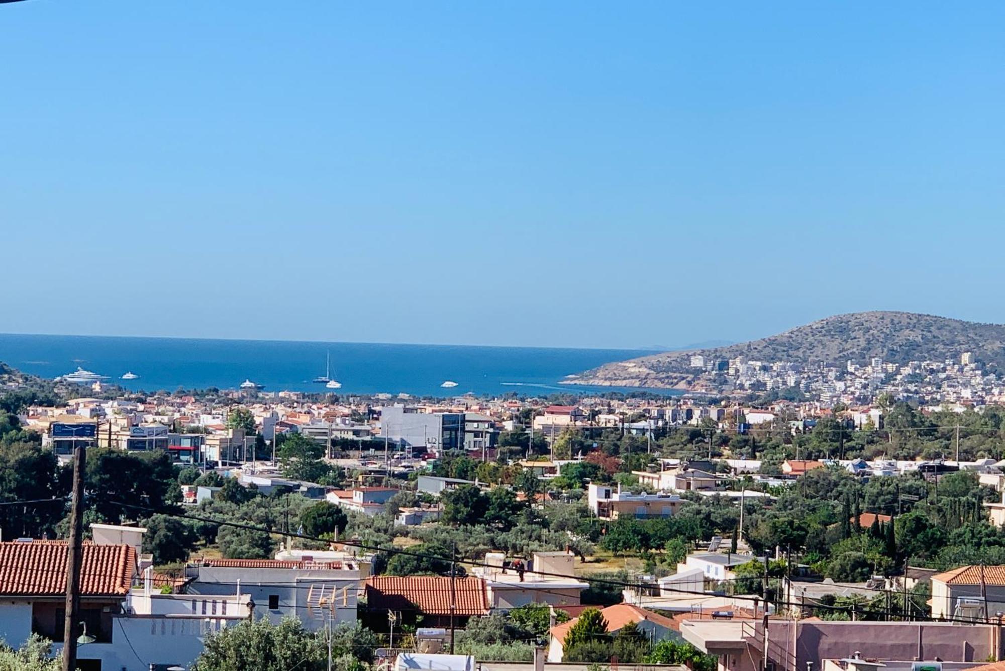 Thelfi Luxury Studio In Attica - Close To Varkiza Beach - Sea View Вари Экстерьер фото